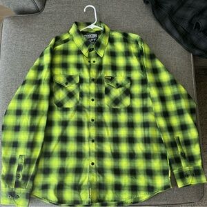 Dixxon Flannel “the lizard” size XL